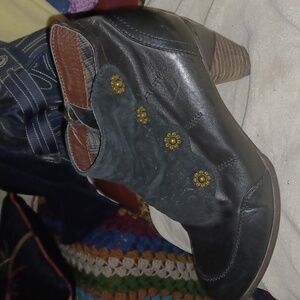 L’Artiste Spring Step Belgard Boots Black Size 40